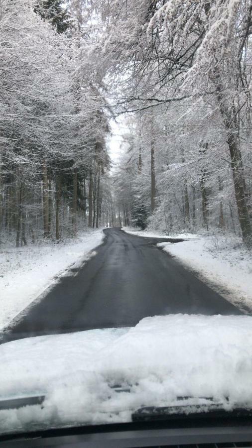 Pension Am Waldeck Hohentengen Buitenkant foto